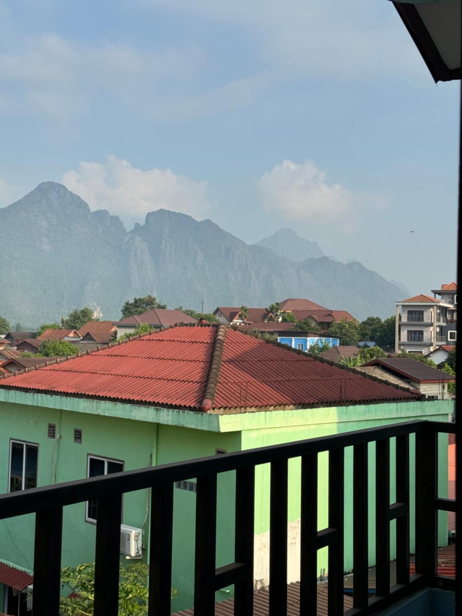 Vang Vieng Green Hotel Eksteriør billede