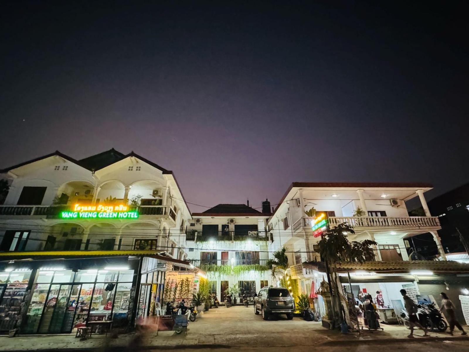 Vang Vieng Green Hotel Eksteriør billede